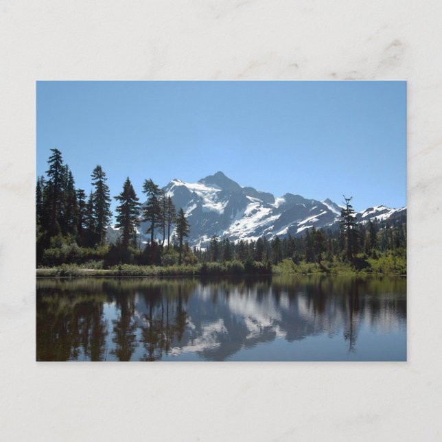 Cartão Postal Mt Shuksan (Frente)