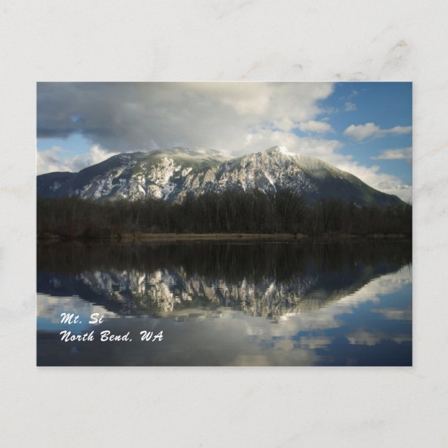 Cartão Postal Mt. Si (Frente)
