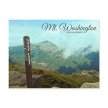 Cartão postal Mt Washington New Hampshire