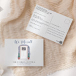 Cartão Postal Mudamos Nosso Novo Endereço Pastel Watercolor<br><div class="desc">Diga a toda a sua família e amigos que você se mudou com este anúncio de novo endereço de cor d'água pastel. Personalize com todos os seus novos detalhes na parte frontal e traseira da placa. #movingança anúncio #newaddress #ournewhome</div>
