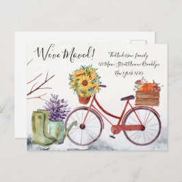 Cartão Postal Mudamos Tema de Outono de Ação de Graças