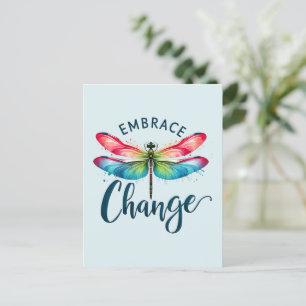 Cartão Postal Mudança de Embraço - Dragonfly Artística