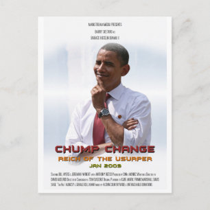 Cartão Postal Mudança De Salto (Obama)