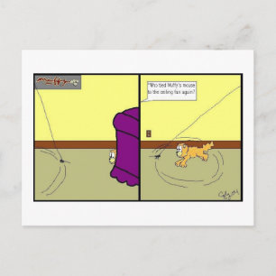 Cartão Postal Muffy e o rato