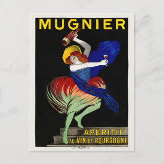 Cartão Postal Mugnier Apéritif Leonetto Cappiello 1912 Vintage P