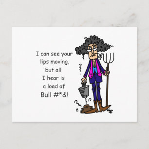 Cartão Postal Muita besteira