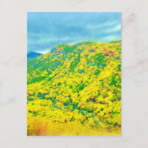 Cartão Postal Muito acima das montanhas