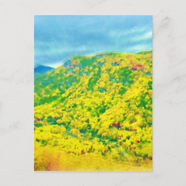 Cartão Postal Muito acima das montanhas (Frente)