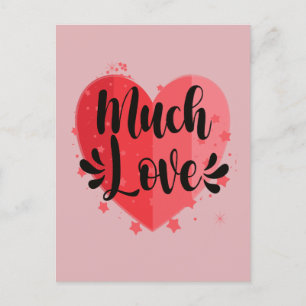Cartão Postal Muito Amor, Grande Coração