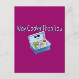 Cartão Postal Muito mais legal que você