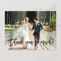 Muito Obrigado Casamento Moderno com Letra de Pinc