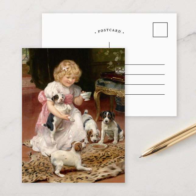 Cartão Postal Muito quente | Arthur John Elsley (Criador carregado)