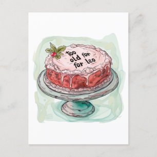 Cartão Postal Muito Velho Para o Leo - Aniversário de 25 anos