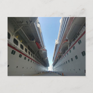 Cartão Postal Muitos do navio
