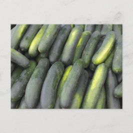 Cartão Postal Muitos pepinos para venda