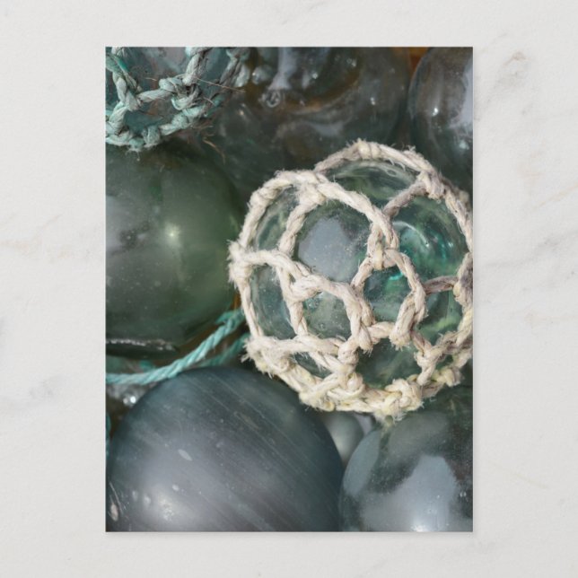 Cartão Postal Muitos tanques de pesca de vidro, Alasca (Frente)