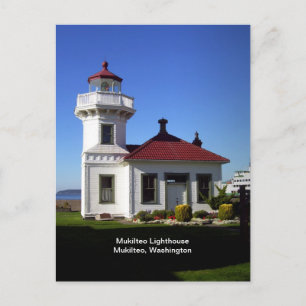 Cartão Postal Mukilteo Lighthouse, Mukilteo, Washington