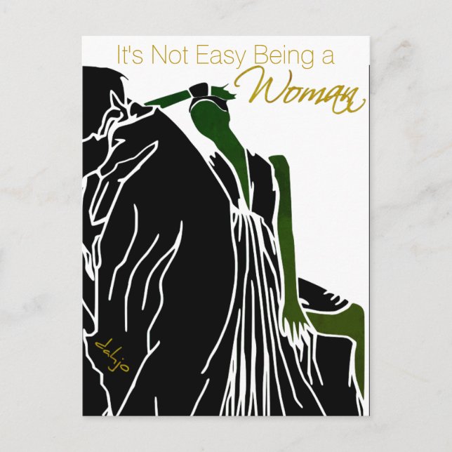 CARTÃO POSTAL MULHER (Frente)