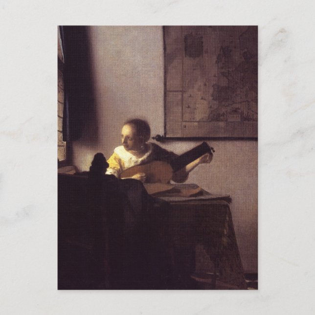 Cartão Postal Mulher com Lute (Frente)