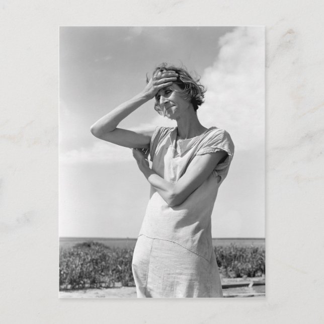 Cartão Postal Mulher do Alto Planície (Frente)