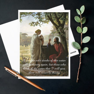 Cartão Postal Mulher do Bem, Religiosa