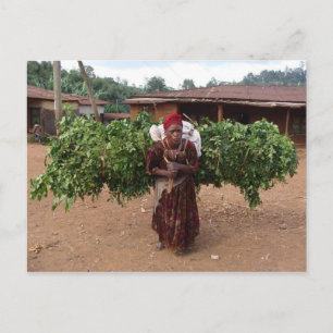 Cartão Postal Mulher etíope 6