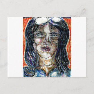 Cartão Postal Mulher Internacional do Mistério