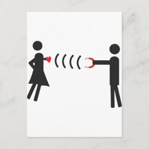 Cartão Postal Mulher Magnet