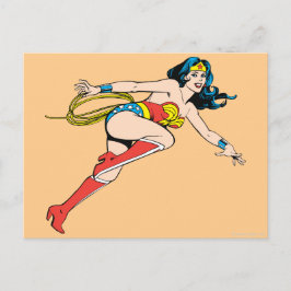 Cartão Postal Mulher Maravilha Salta à Direita