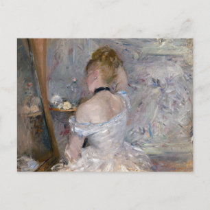 Cartão Postal Mulher na sua Toilette Berthe Morisot