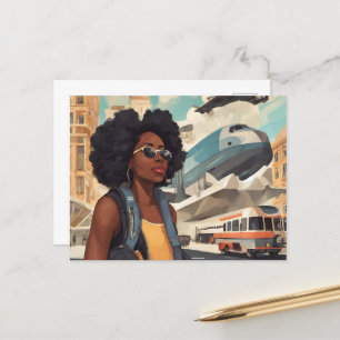 Cartão Postal Mulher Negra