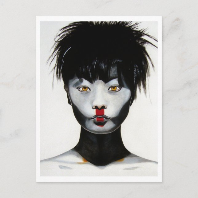 Cartão Postal Mulher Plug and play (Frente)