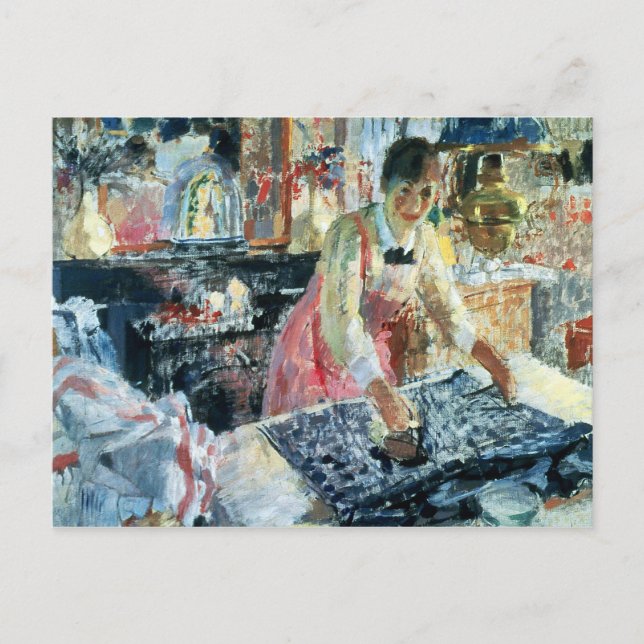 Cartão Postal Mulher que passa, 1912 (Frente)