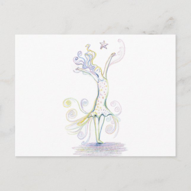 Cartão Postal Mulher selvagem (Frente)