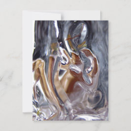 Cartão Postal Mulher sob Cachoeira Deusa do Banho