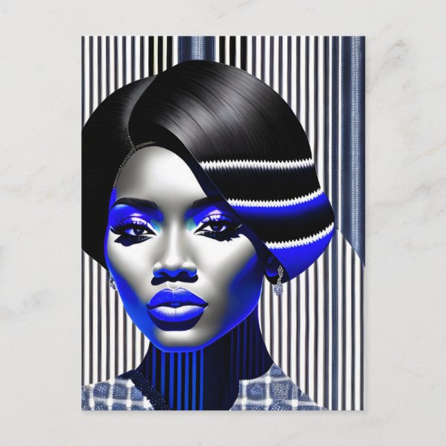 Cartão Postal Mulher Surreal (Frente)