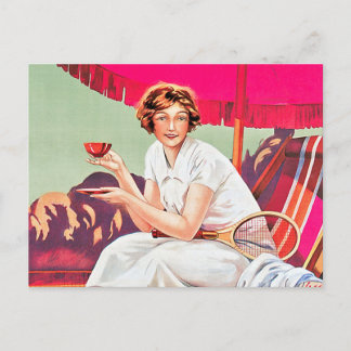 Cartão Postal Mulher tênis do Phoscao Ad