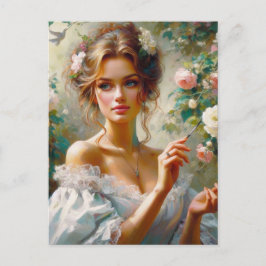 Cartão Postal Mulher Vitoriana 3