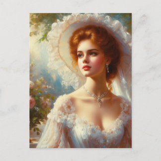 Cartão Postal Mulher Vitoriana 5