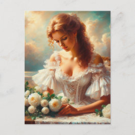 Cartão Postal Mulher Vitoriana 5