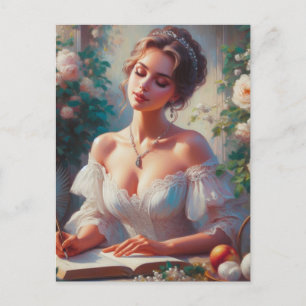 Cartão Postal Mulher Vitoriana 6