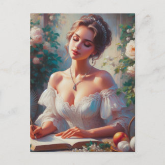 Cartão Postal Mulher Vitoriana 6
