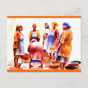 Cartão Postal Mulheres Africanas hoje 1 27 2012