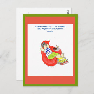 Cartão Postal Mulheres Fortes 'Feministas'