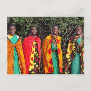 Cartão Postal Mulheres Maasai - 1