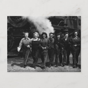 Cartão Postal Mulheres na Primeira Guerra Mundial Inspiradoras T