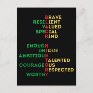 Cartão Postal Mulheres negras de melanina afro-americana