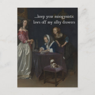 Cartão Postal Mulheres Nojentas Escrevem Ao GOP