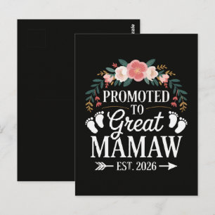 Cartão Postal Mulheres Promovidas a Grande Mamãe