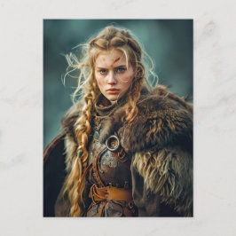 Cartão Postal Mulheres viking tradicionalmente vestidas